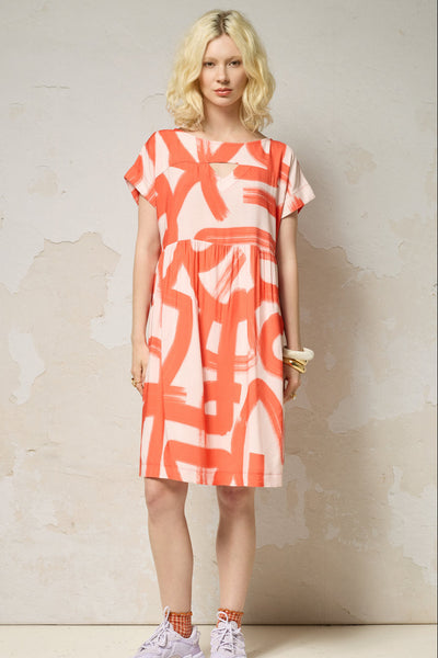 COKLUCH Dressing Gown Full-Length Mirror - Red Calligraphy