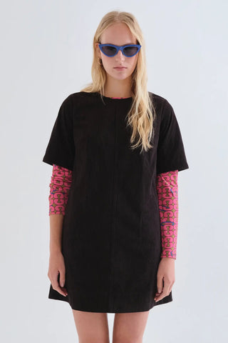 COMPANIA FANTASTICA Robe Corduroy - Noir