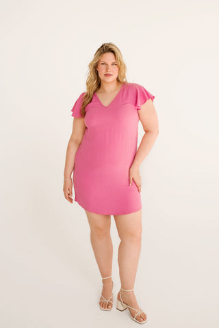 DAILYSTORY Aubree Dress - Pink