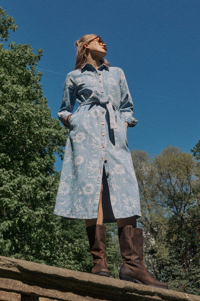 NUMPH Nugiselly Dress - Light Denim