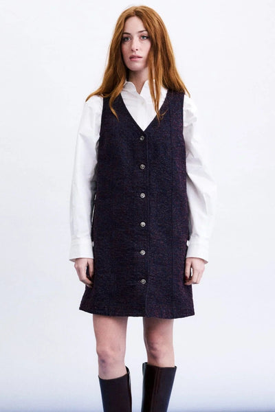 FRNCH Seochon Dress - Burgundy