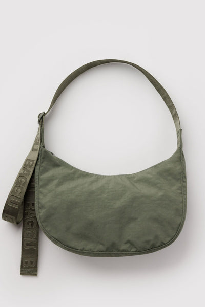 BAGGU Sac Moyen Crescent Nylon - Caper