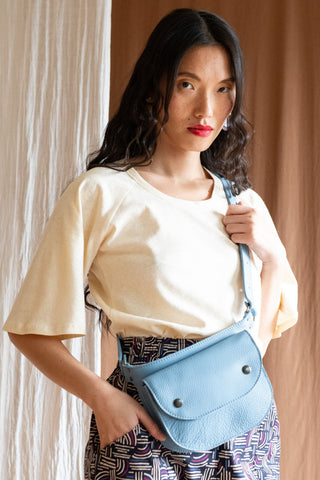 Sac Pochette Amaru - Bleu Poudre