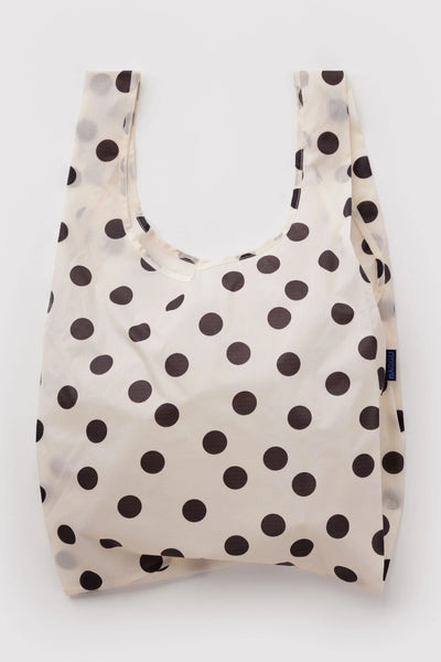 BAGGU Sac Réutilisable Standard - Polka Dot Noir et Blanc