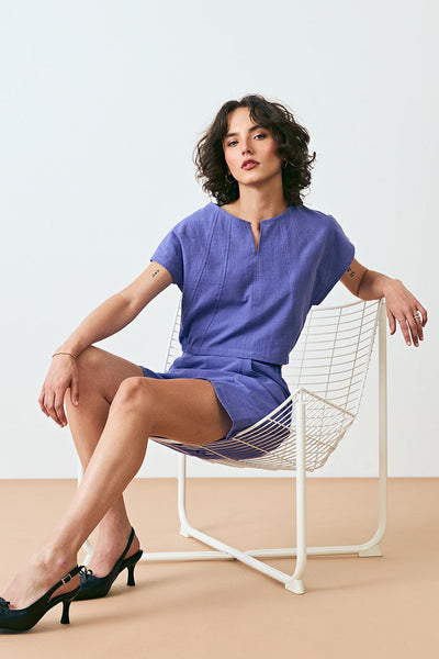 DAGG & STACEY Short Elora - Mauve Mystique