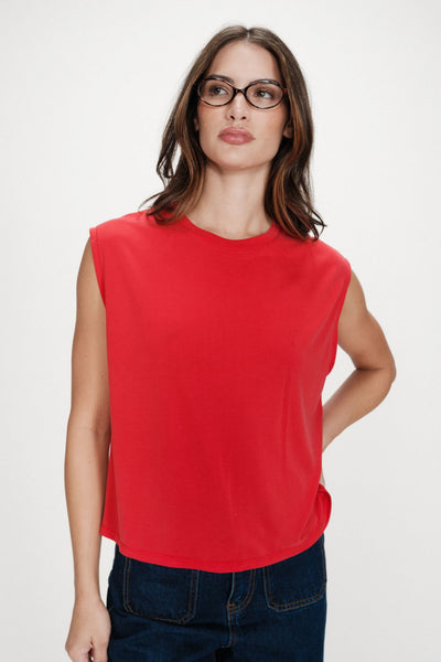 GRACE & MILA T-shirt Rimbaud - Rouge