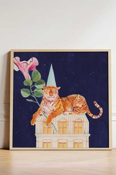 VALERIE BOIVIN Affiche - Tigre géant