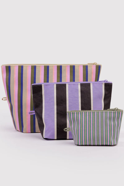 BAGGU Pochette Go - Candy Shop Stripes