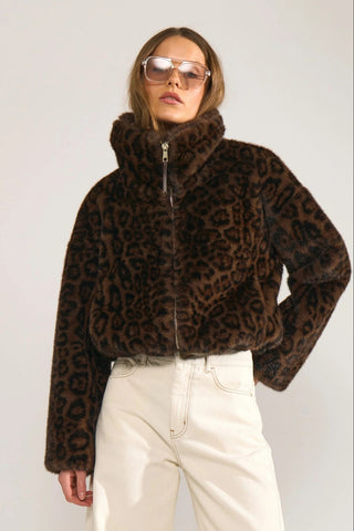 NUMPH Veste Nudemi - Léopard