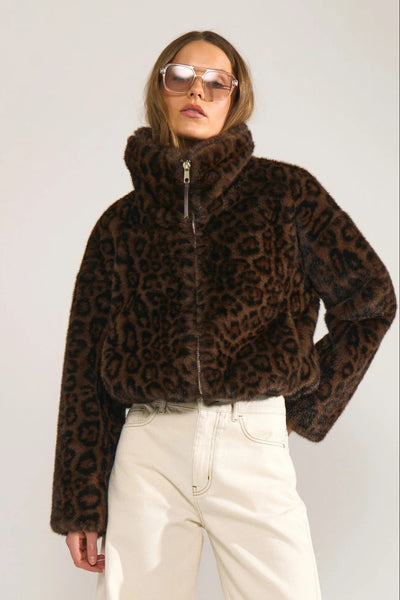 NUMPH Veste Nudemi - Léopard