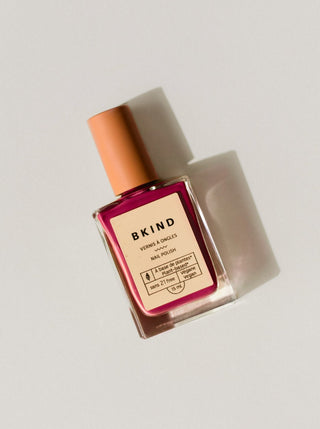BKIND Vernis à Ongles - Éternel, couleur rose framboise. Parfaite idée de cadeau pour femme.
