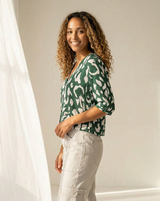 ANANAS BANANAS Peony Blouse