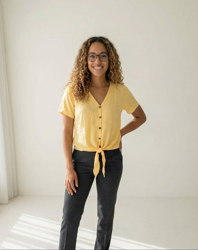 ANANAS BANANAS Peony Blouse