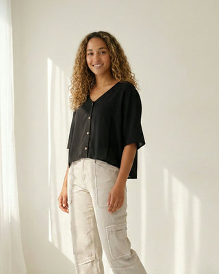 ANANAS BANANAS Peony Blouse