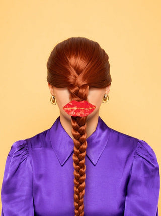 COUCOU SUZETTE Pince à Cheveux - Bouche, parfaite idée de cadeau pour femme.