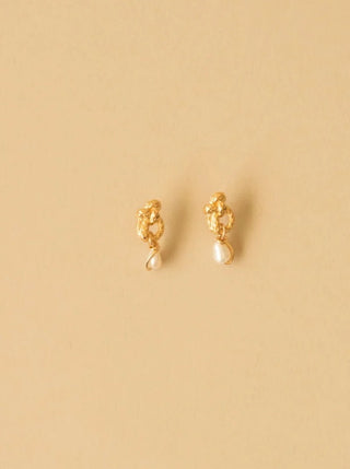 LA MANUFACTURE Louisette Earrings - Brass