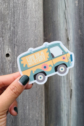 MAD LOVE CREATIVE Sticker Life is a Mystery