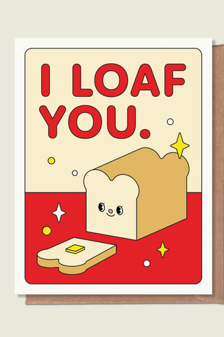 EPEE LAPIN STUDIO Carte de vœux I Loaf You