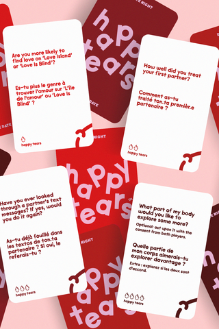 HAPPY TEARS Jeu de Conversation - Date Night