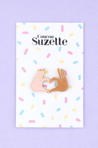 COUCOU SUZETTE Pin's Amour Métisse