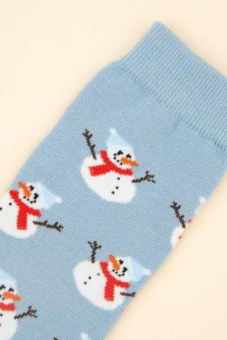 COUCOU SUZETTE Chaussettes Bonhomme de Neige