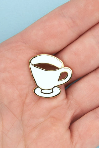 HELLO SUZETTE Coffee Pin