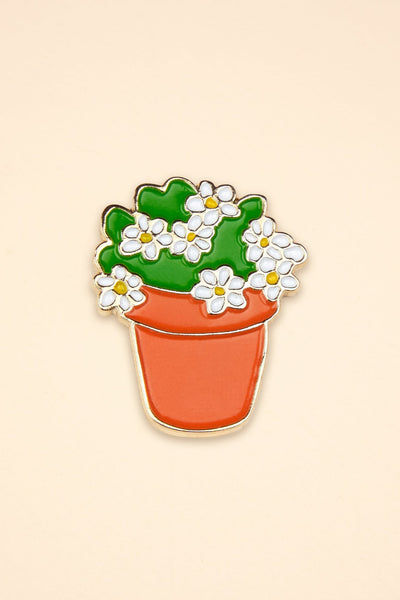 COUCOU SUZETTE Flower Pot Pin