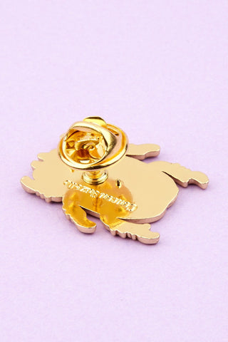 HELLO SUZETTE Scarab Pin