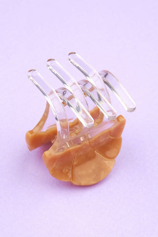 COUCOU SUZETTE Mini Hair Clip - Croissant