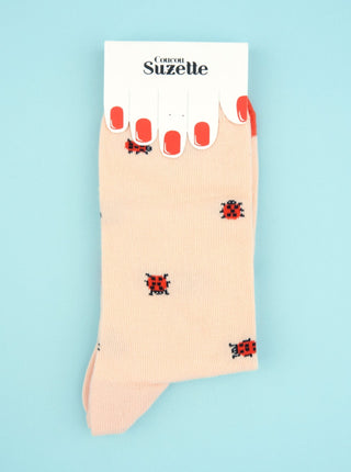 COUCOU SUZETTE Chaussettes Coccinelles