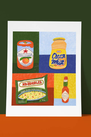 ANNE JULIE DUDEMAINE Pantry Staples Poster