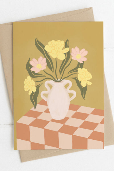 ITSFUNNYHOWW Carte de Souhait - Harvest Petals