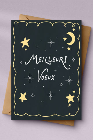 ITSFUNNYHOWW Carte de Souhait - Meilleurs Voeux