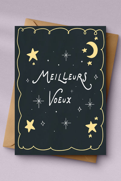 ITSFUNNYHOWW Carte de Souhait - Meilleurs Voeux