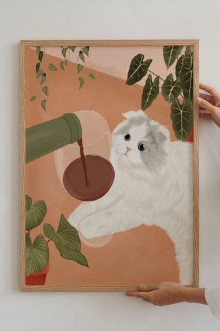 ITSFUNNYHOWWW Affiche - Wine O'clock