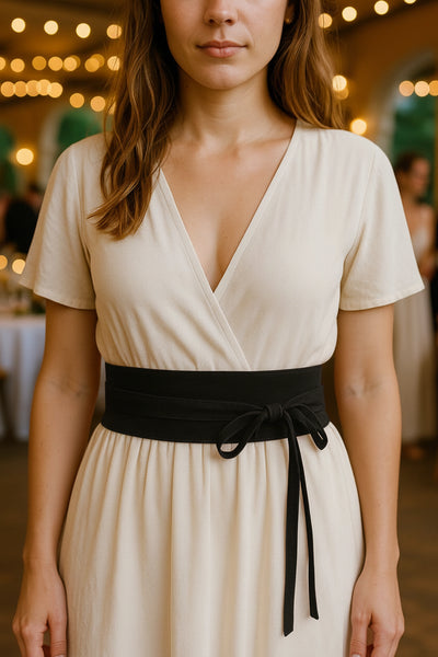 ITALIAN'S LEATHER Ceinture en Écharpe en Daim