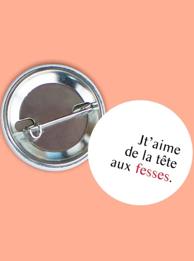 OUI MANON Macaron - Jt'aime de la tête aux fesses