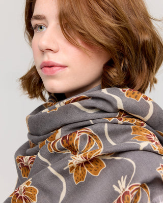 PRINCESSE & DRAGON Foulard Floral Lily