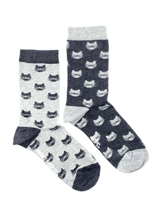 FRIDAY SOCK CO. Socks - Inverted Gray Cat