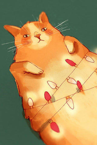 VALERIE BOIVIN Greeting Card - Garland