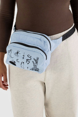 BAGGU Belt Bag - Embroidered Ballet Icons