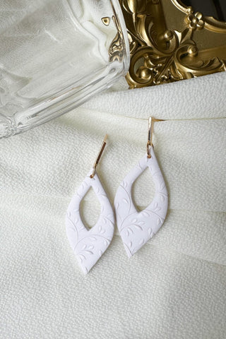 DELLMCO Sofia Earrings - Cream