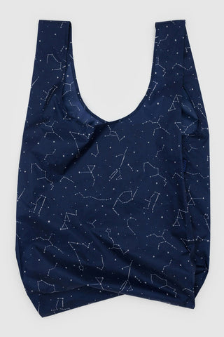 BAGGU Large Reusable Bag - Constellation Midnight 