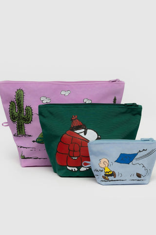 BAGGU Go Pouch - Peanuts