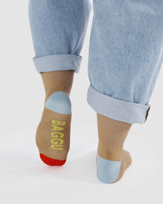 BAGGU Chaussettes Côtelés