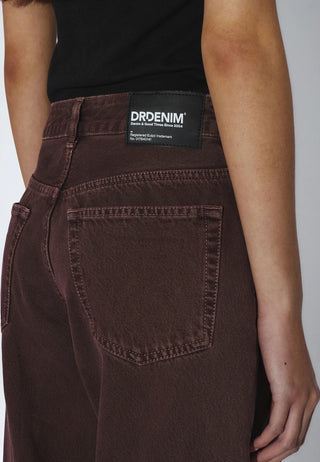 DR DENIM Jean Rhue - Washed Aubergine