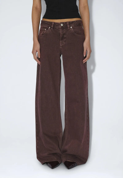 DR DENIM Jean Rhue - Washed Aubergine