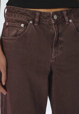 DR DENIM Jean Rhue - Washed Aubergine