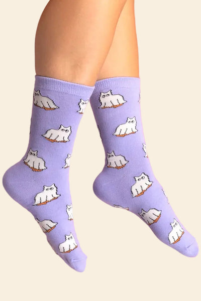 COUCOU SUZETTE Chaussettes - Chat Fantôme