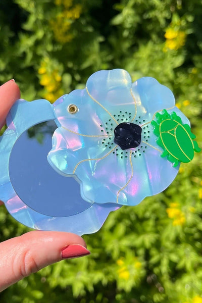 COUCOU SUZETTE Miroir Fleur Bleue